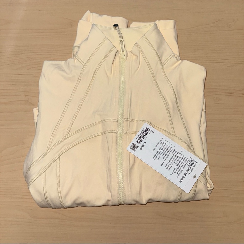 Lululemon Butter Cream Cropped Define Jacket